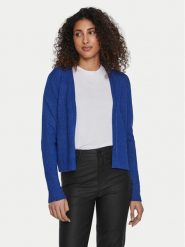 Vila Kardigan Ril 14060800 Niebieski Regular Fit. Niebieskie kardigany damskie Vila, l, bez wzorów, z syntetyku, bez kołnierzyka. Za 79.99 zł.