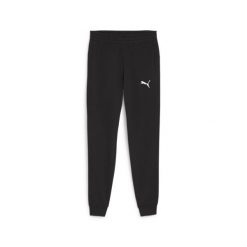 Spodnie sportowe męskie Puma Team Goal Casuals. Czarne spodnie sportowe męskie Puma, m, bez wzorów, z bawełny, do piłki nożnej. Za 149.00 zł.