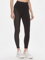 Calvin Klein Performance Legginsy 00GWS4L631 Czarny Slim Fit. Czarne legginsy damskie Calvin Klein Performance, bez wzorów, z syntetyku. Za 429.99 zł.