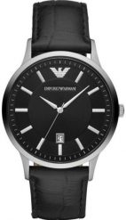 Zegarek Emporio Armani Renato Zegarek męski 43 mm (AR11186). Zegarki męskie Emporio Armani, bez wzorów. Za 323.99 zł.
