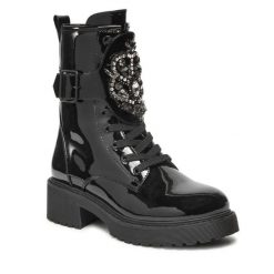 Trapery Jenny Fairy. Czarne trapery damskie Jenny Fairy, bez zapięcia. Za 149.99 zł.