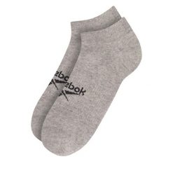 Skarpety krótkie Reebok. Szare skarpetki damskie Reebok, bez wzorów. Za 39.99 zł.