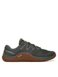 Merrell Buty do biegania Trail Glove 7 mesh Zielony. Zielone buty sportowe męskie Merrell, bez wzorów, z materiału, bez zapięcia, do biegania. Za 429.99 zł.