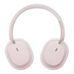 Słuchawki bezprzewodowe BASEUS Bowie D05 BT 5.2 (różowo-złote). Czerwone słuchawki bezprzewodowe Baseus. Za 99.00 zł.