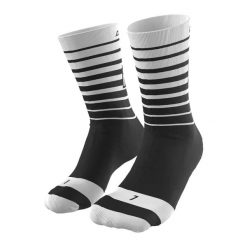 Skarpety rowerowe DYNAFIT Live To Ride. Białe skarpetki damskie Dynafit, bez wzorów. Za 89.99 zł.