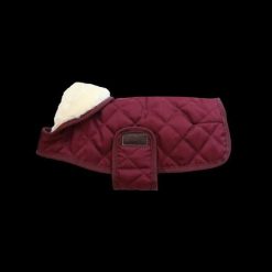 Płaszcz dla psa Kentucky Original 160g. Czerwone płaszcze damskie KENTUCKY HORSEWEAR, l, bez wzorów, z futra, eleganckie, bez kołnierzyka, bez kaptura. Za 399.00 zł.