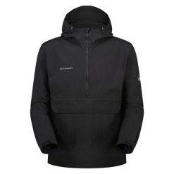 Kurtka Mammut Hiking Wb Hooded Anorak Dorośli. Czarne kurtki sportowe męskie Mammut, m, bez wzorów, z poliamidu, bez kaptura. Za 727.99 zł.