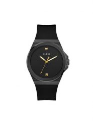 Guess Zegarek GW0790G2 Czarny. Czarne, analogowe zegarki męskie Guess, z aplikacjami. Za 519.99 zł.