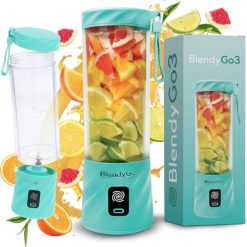 Blender kielichowy BlendyGo 3 miętowy. Zielone blendery BlendyGo. Za 224.77 zł.