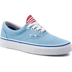 Tenisówki VANS - Era VN0A38FRVP01 (Deck Club) Alaskan Blue. Niebieskie trampki i tenisówki damskie Vans, bez wzorów, z gumy, bez zapięcia, vans era. W wyprzedaży za 209.00 zł.