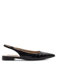 Nine West Baleriny AAFIA JF2187-1 Czarny. Czarne balerinki damskie Nine West, bez wzorów, z materiału, bez obcasa, bez zapięcia. Za 179.99 zł.