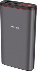 Powerbank Wesdar S59 20000mAh Grafitowy. Szare powerbanki Wesdar. Za 159.99 zł.