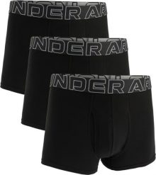Under Armour Bokserki męskie UNDER ARMOUR Czarne - 3 PAK Performance L. Czarne bokserki męskie Under Armour, bez wzorów. Za 141.90 zł.