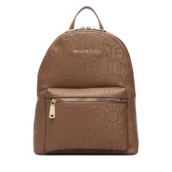 Plecak Valentino. Brązowe plecaki damskie Valentino, bez wzorów. Za 789.99 zł.