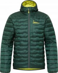 Kurtka męska Jack Wolfskin Jack Wolfskin Passamani Down Hoody M A61831-4161 Zielone M. Zielone kurtki męskie Jack Wolfskin, m, bez wzorów, bez kaptura. Za 861.82 zł.