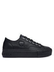 KARL LAGERFELD Trampki KL60426 Czarny. Czarne trampki i tenisówki damskie KARL LAGERFELD, bez wzorów, ze skóry, bez zapięcia. Za 704.99 zł.