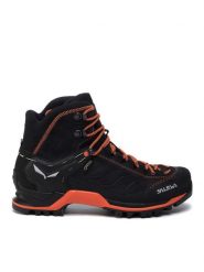 Salewa Trekkingi Mtn Trainer Mid Gtx GORE-TEX 63458-0985 Czarny. Czarne botki męskie Salewa, z gore-texu, bez zapięcia. Za 899.99 zł.