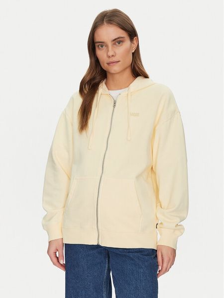 Vans Bluza VN000GGBE301 Żółty Oversize. Żółte bluzy damskie Vans, m, bez wzorów, z syntetyku, bez ramiączek, bez kaptura. Za 229.99 zł.