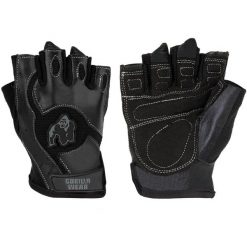 Rękawiczki treningowe unisex Mitchell. Czarne rękawiczki męskie GORILLA WEAR, bez wzorów. Za 149.00 zł.
