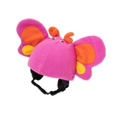 Czapka / nakładka na kask narciarski MOTYL. Czapki damskie CASCO, na zimę, bez wzorów, sportowe. Za 25.00 zł.