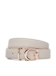 Guess Pasek BW9465 P6330 Beżowy. Brązowe paski damskie Guess, z aplikacjami, ze skóry. Za 234.99 zł.