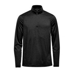 Bluza Męska Milano Quarter Zip. Czarne bluzy męskie STORMTECH, m, bez wzorów, bez ramiączek, bez kaptura. Za 215.99 zł.