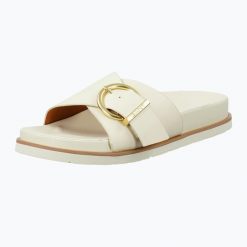 Klapki damskie GANT Mardale. Brązowe klapki damskie GANT, bez wzorów, z gumy, klasyczne, bez obcasa, bez zapięcia. Za 339.99 zł.