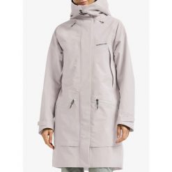 Parka przeciwdeszczowa damska Didriksons Ilma Parka 8. Szare parki damskie Didriksons, bez wzorów, bez kaptura. Za 995.49 zł.
