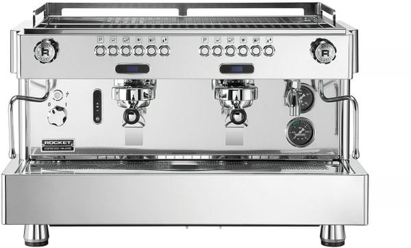 Rocket - ekspres kolbowy RE A Timer 2 grupy stalowy. Szare ekspresy ciśnieniowe Rocket. Za 36,317.91 zł.