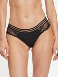 Passionata Figi brazylijskie Rodeo P47L40 Czarny. Czarne majtki damskie Passionata, z syntetyku. Za 129.99 zł.
