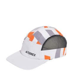 Czapka Terrex Climacool 5-Panel Graphic. Białe czapki damskie Adidas, bez wzorów, sportowe. Za 129.00 zł.
