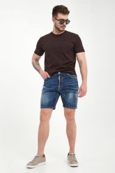 Szorty męskie jeansowe Marine DSQUARED2. Szorty męskie Dsquared2, bez wzorów, z jeansu, marine. Za 2,119.00 zł.