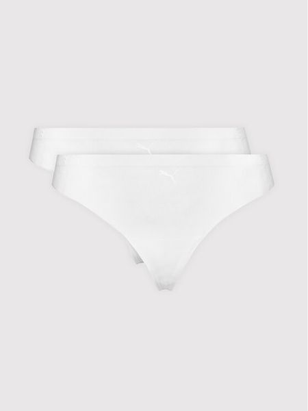 Puma Komplet stringów 935021 Biały. Białe majtki damskie Puma, z syntetyku. Za 69.99 zł.