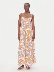 Maaji Sukienka letnia Western Orange Flower Sia PT2748CLD001 Pomarańczowy Regular Fit. Brązowe sukienki damskie Maaji, na lato, s, bez wzorów, z wiskozy, bez kołnierzyka, bez ramiączek. Za 329.99 zł.