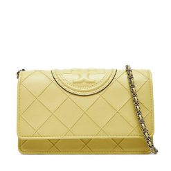 Torebka Tory Burch. Żółte torebki do ręki damskie Tory Burch, bez wzorów, bez dodatków. Za 1,499.00 zł.