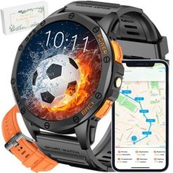 Zegarek Komunijny SMARTWATCH-GPS- GRAVITY GT24-3 BK/BK/OG. Zegarki smartwatch Gravity, bez wzorów. Za 453.56 zł.