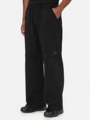 Kappa Bluza 362364W Czarny Oversize. Czarne spodnie sportowe męskie Kappa, m, bez wzorów, z dresówki. Za 179.99 zł.
