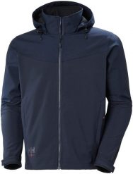 Kurtka męska Helly Hansen Jacket HELLY HANSEN Oxford Softshell, blue 3XL. Niebieskie kurtki męskie Helly Hansen, m, bez wzorów, z softshellu, bez kaptura. Za 388.84 zł.