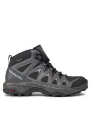 Salomon Trekkingi X Braze Mid GORE-TEX L47181200 Czarny. Czarne obuwie trekkingowe damskie Salomon, z gore-texu, bez zapięcia. Za 519.99 zł.