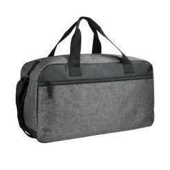 Clique Melange Travel Bag torba podróżna z poliestru 600D – grey melange. Szare torby na ramię męskie CLIQUE, na ramię, duże. Za 110.94 zł.