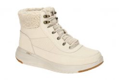 Buty trekkingowe Skechers On-The-Go Stellar Alpine Adventure Beżowy. Brązowe obuwie trekkingowe damskie Skechers, z materiału, bez zapięcia. Za 389.99 zł.