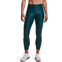 Legginsy damskie Under Armour IsoChill Run 7/8 Tight. Zielone legginsy damskie Under Armour, bez wzorów. Za 89.99 zł.