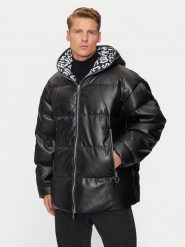 Versace Jeans Couture Kurtka puchowa 77GAU421 Czarny Loose Fit. Czarne kurtki męskie Versace Jeans Couture, m, bez wzorów, z jeansu, bez kaptura. Za 2,949.00 zł.