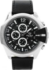 Zegarek Gino Rossi ZEGAREK MĘSKI - E6122A - EXCLUSIVE (zg249b) + BOX uniwersalny. Zegarki męskie Gino Rossi, bez wzorów. Za 146.99 zł.