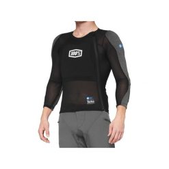 Koszulka z długim rękawem 100% Tarka. Czarne bluzy męskie 100%, l, bez wzorów, sportowe, bez ramiączek, bez kaptura. Za 1,063.40 zł.