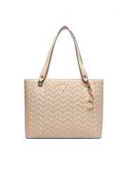 Guess Torebka Stacey HWGG97 41250 Beżowy. Brązowe shopperki damskie Guess, z aplikacjami, ze skóry, bez dodatków. Za 607.99 zł.