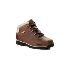Buty Męskie Timberland Euro Sprint Hiker. Brązowe buty zimowe męskie Timberland, bez wzorów, bez obcasa, bez zapięcia. Za 719.00 zł.