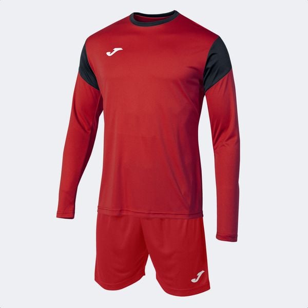 Zestaw bramkarski męski Joma Phoenix gk. Czarne bluzy męskie Joma, m, bez wzorów, sportowe, bez ramiączek, bez kaptura. Za 180.85 zł.