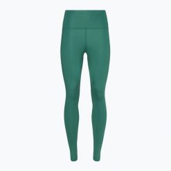 Legginsy do biegania damskie Nike Fast Mid Rise 7/8. Zielone legginsy damskie Nike, bez wzorów. Za 249.99 zł.