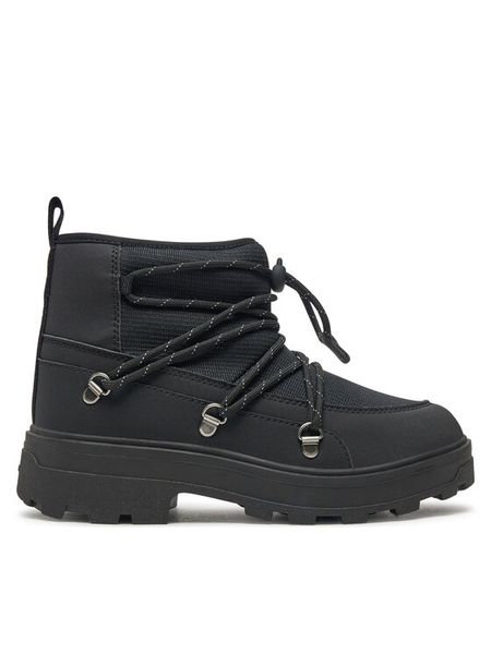 Tretorn Kalosze Alnarp Hybrid 059 Czarny. Czarne kalosze damskie Tretorn, bez wzorów, z tworzywa sztucznego, bez zapięcia. Za 439.99 zł.